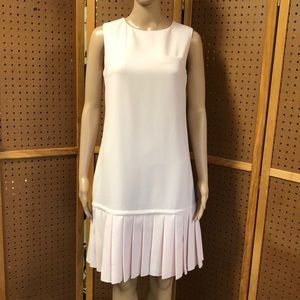 Karl Lagerfeld Pink Pleated Dress